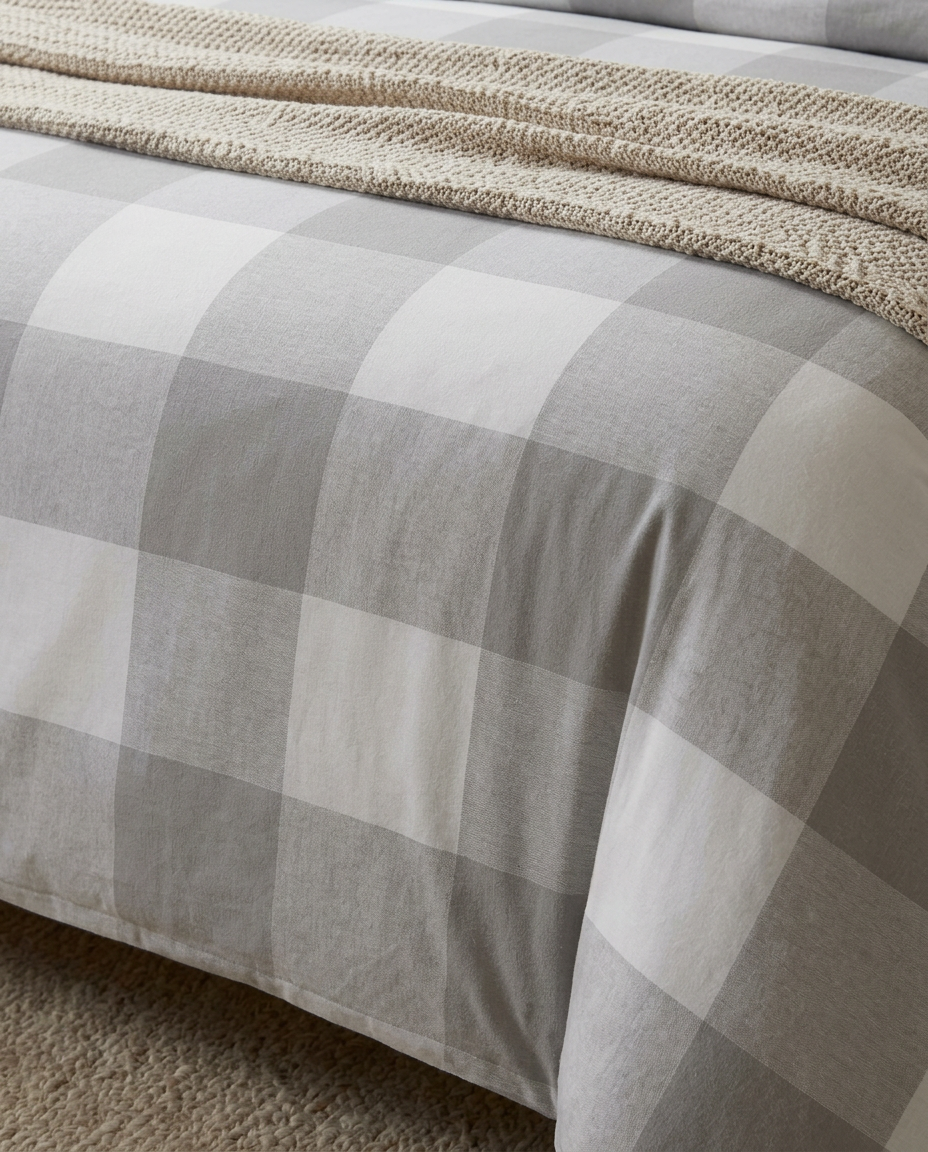 Sengetøy 100% bomullssateng – 200 × 220 cm
