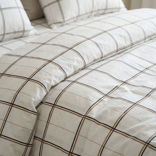 Sengetøy 100 % bomullssateng – 200 × 220 cm