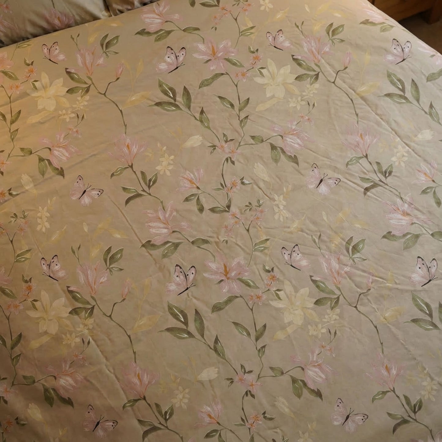 Sengetøy i 100 % bomullssatin – 200 × 220 cm